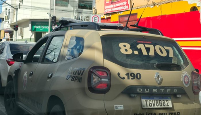 Homem é conduzido à delegacia após agredir o próprio pai em Guanambi