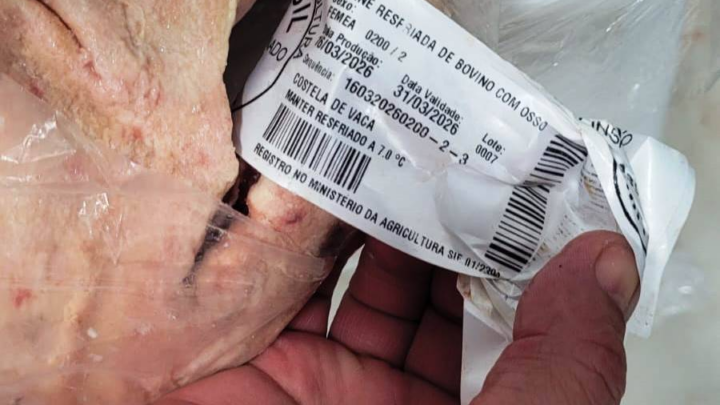 Operação apreende 190 quilos de carne imprópria para consumo em estabelecimentos de Barreiras