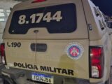 Homem é conduzido após agredir filho durante confusão familiar na zona rural de Palmas de Monte Alto