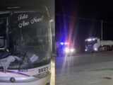 Colisão entre ônibus e caminhão deixa um morto e três feridos na BR-030 em Brumado Colisão entre ônibus e caminhão deixa um morto e três feridos na BR-030 em Brumado