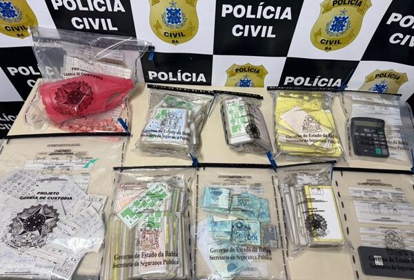 Operação da Polícia Civil fecha bingo clandestino e apreende mais de R$ 10 mil em Guanambi