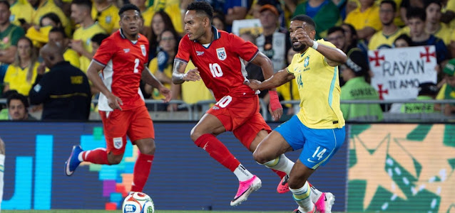Brasil goleia o Panamá por 6 a 2 e embarca embalado para a Copa do Mundo de 2026