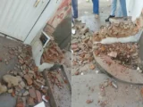 Briga por hidrômetro termina com idosa jogando telha em vizinho em Palmas de Monte Alto