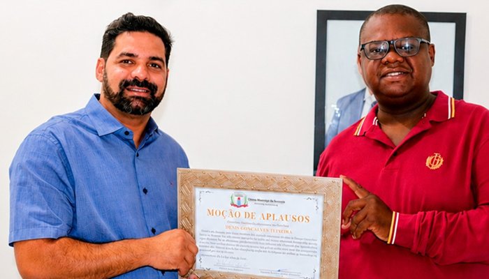 Guanambi homenageia presidente do Instituto Neves Teixeira com segunda Moção de Aplausos