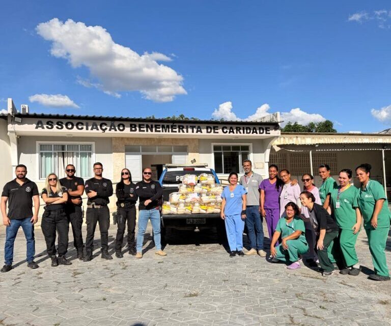 DPT de Guanambi realiza ação social no Lar dos Velhinhos durante a Operação Virtude 2026