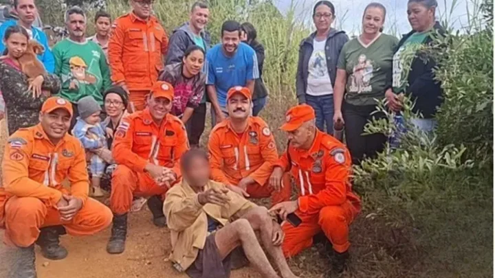Idoso desaparecido há oito dias é encontrado vivo em área de mata em Mortugaba