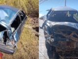 Pastor escapa sem ferimentos após carro capotar três vezes na BR-122, em Guanambi Pastor escapa sem ferimentos após carro capotar três vezes na BR-122, em Guanambi