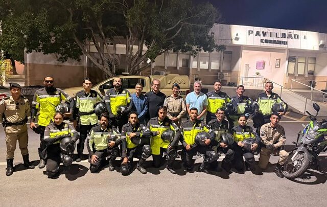 Polícia Militar capacita agentes de trânsito de Guanambi com instrução de técnicas de pilotagem