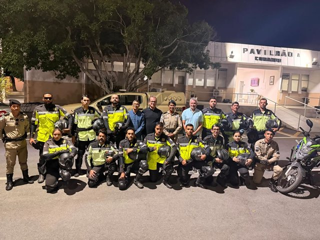Polícia Militar capacita agentes de trânsito de Guanambi com instrução de técnicas de pilotagem