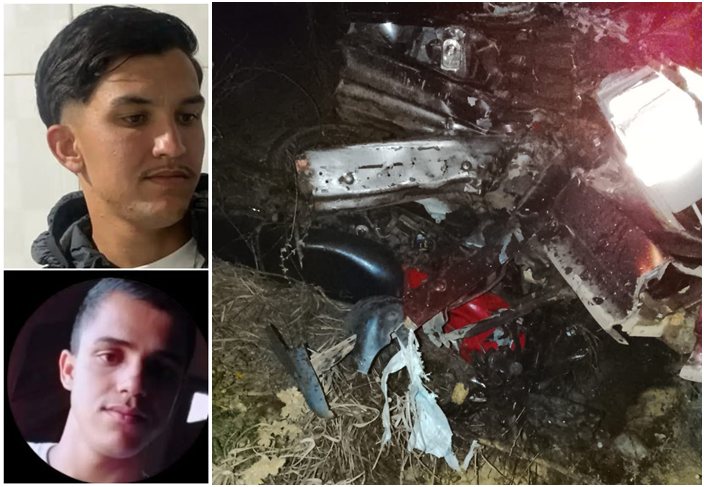 Duas pessoas morrem em colisão entre motocicleta e caminhonete na BA-026, em Caculé