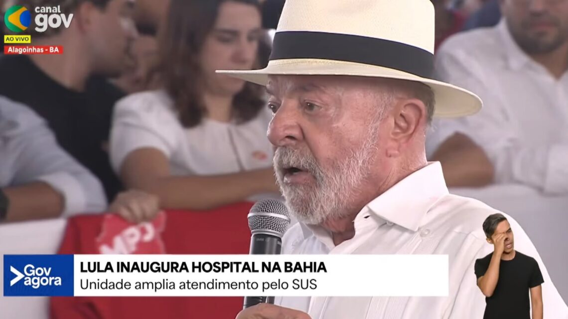 Lula diz que ACM Neto é “tão mentiroso” que quis “se passar por negro”