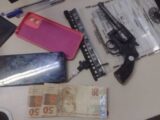 Suspeito é detido após abandonar revólver em lixeira de posto de combustíveis em Guanambi Suspeito é detido após abandonar revólver em lixeira de posto de combustíveis em Guanambi