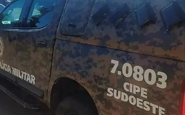 Homem morre após troca de tiros com policiais da CIPE Sudoeste em Sebastião Laranjeiras