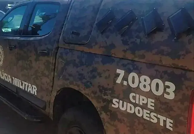 Homem morre após troca de tiros com policiais da CIPE Sudoeste em Sebastião Laranjeiras