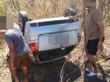 Acidente na BR-030 deixa quatro pessoas feridas, entre elas duas crianças, em Iuiu