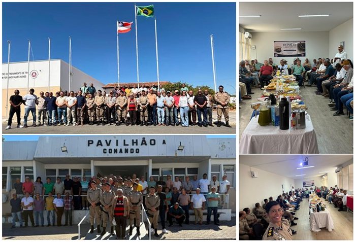 17º BPM homenageia policiais militares veteranos durante encontro em Guanambi