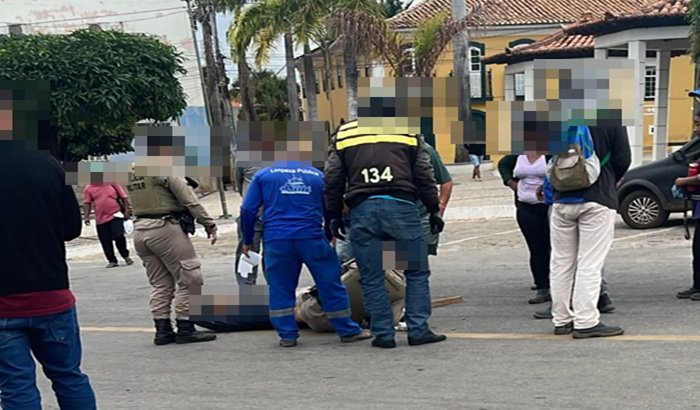 Homem é baleado após agredir policial e tentar tomar arma de PM em Caetité