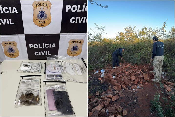 Suspeito é preso por tráfico de drogas durante operação ‘Olho de Hórus’ da Polícia Civil em Licínio de Almeida