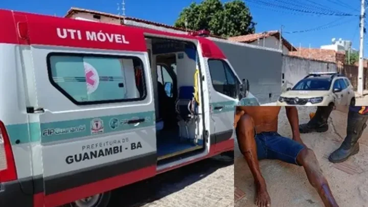 PM e Samu socorrem homem espancado após intervir em importunação contra esposa em Guanambi