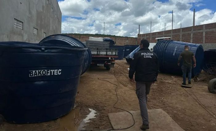 Vereadores e comerciante são presos durante operação que investiga desvio de caixas d’água no sudoeste baiano