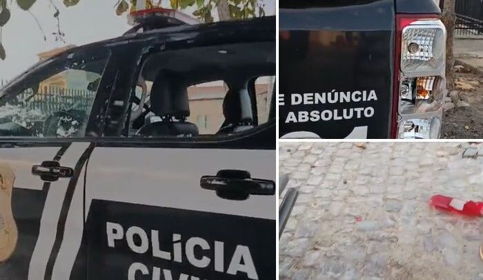 Homem depreda viatura policial, foge e é preso dentro de hospital em Carinhanha