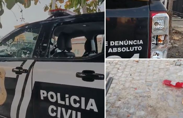 Homem depreda viatura policial, foge e é preso dentro de hospital em Carinhanha