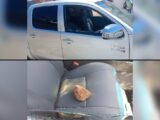 Homem joga pedra e danifica Hilux estacionada em Guanambi
