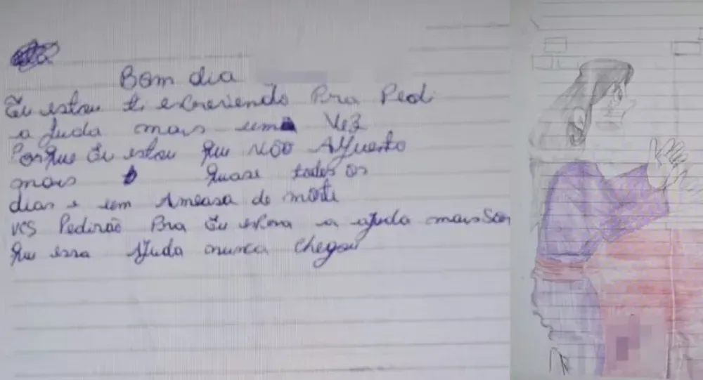 Bilhete de socorro leva polícia a descobrir mulher mantida em cárcere privado na Bahia