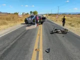 Motociclista perde controle, é arremessado a 80 metros e fica gravemente ferido em Guanambi