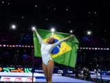 Rebeca Andrade conquista o tri no Mundial de Ginástica na Holanda