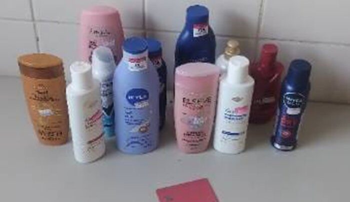 Homem é conduzido à delegacia com sacolas de cosméticos de origem suspeita em Guanambi