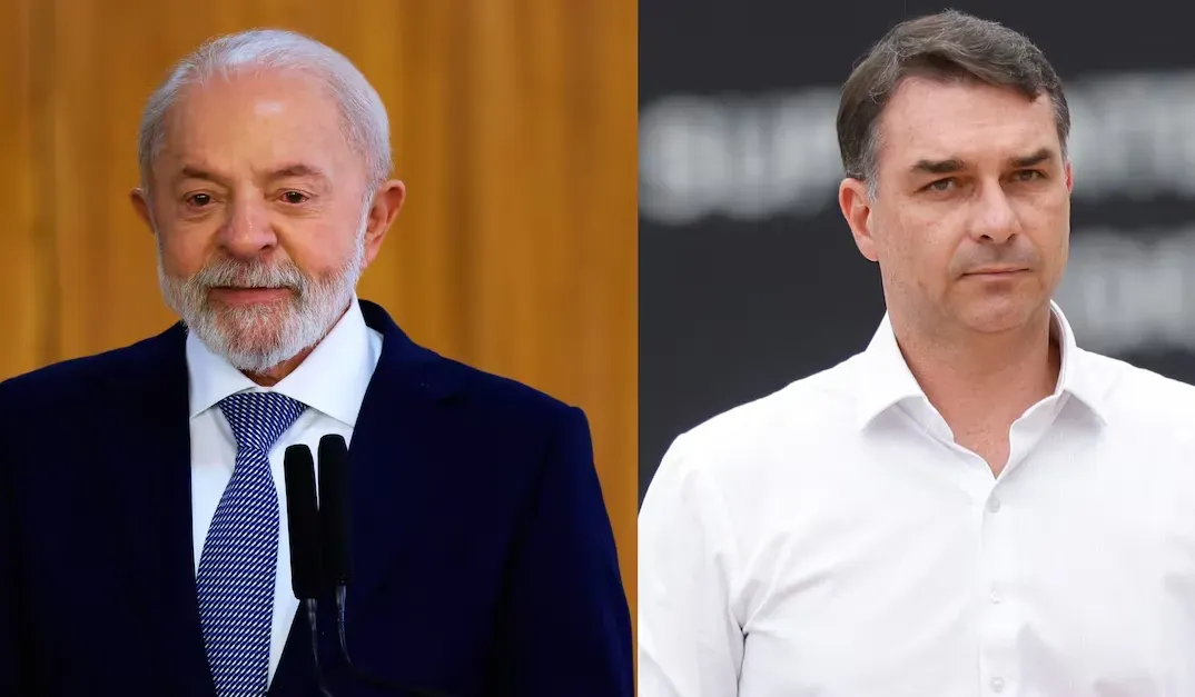 Pesquisa Gerp: Flávio Bolsonaro tem 53% dos votos válidos contra 47% de Lula
