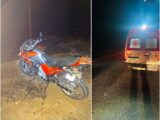 Mulher de 30 anos é perseguida e atingida por carro enquanto pilotava motocicleta na BR-030, em Guanambi