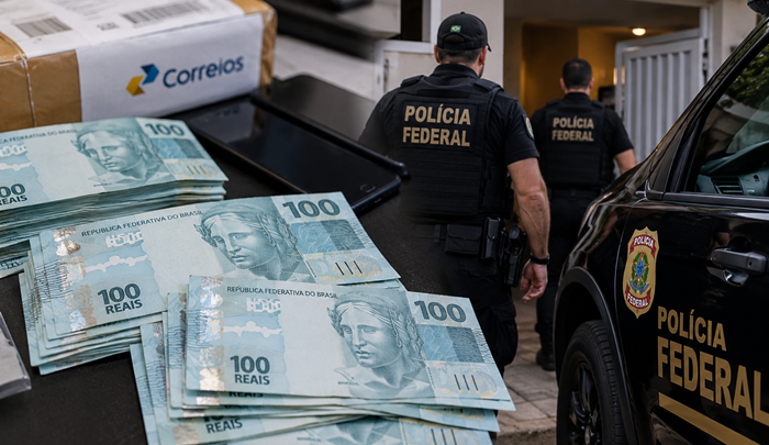Polícia Federal prende dois suspeitos de comprar dinheiro falso pela internet em Guanambi